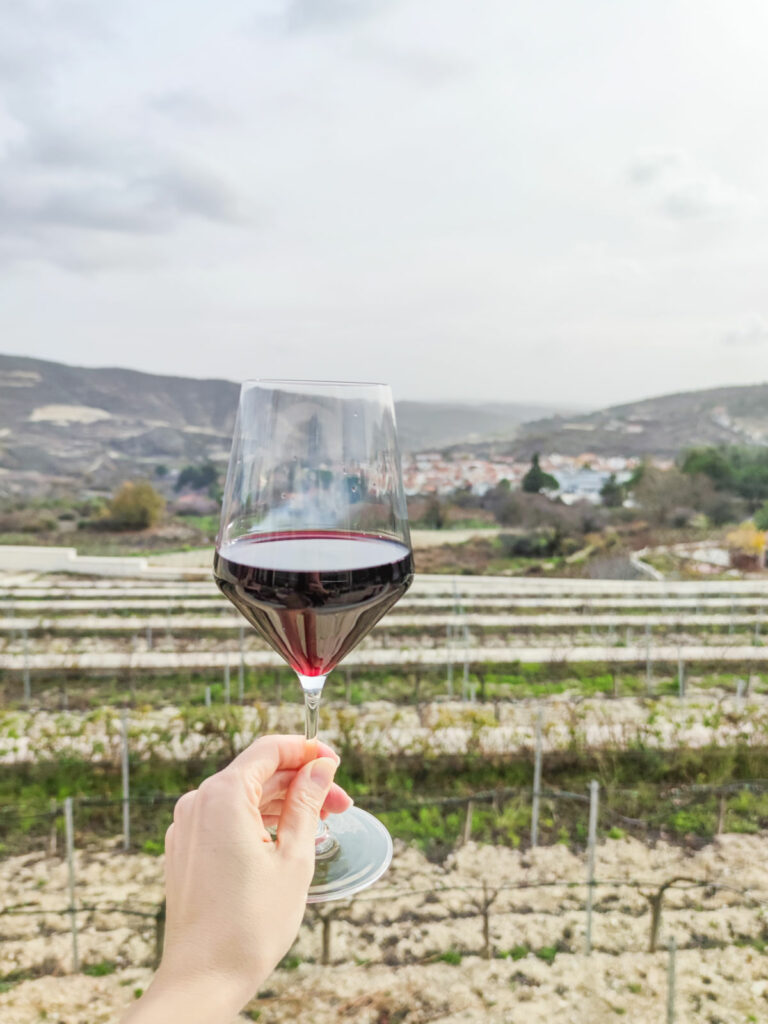 Uživajte na Cipru. Slika je iz vinarije u Omodos selu. 