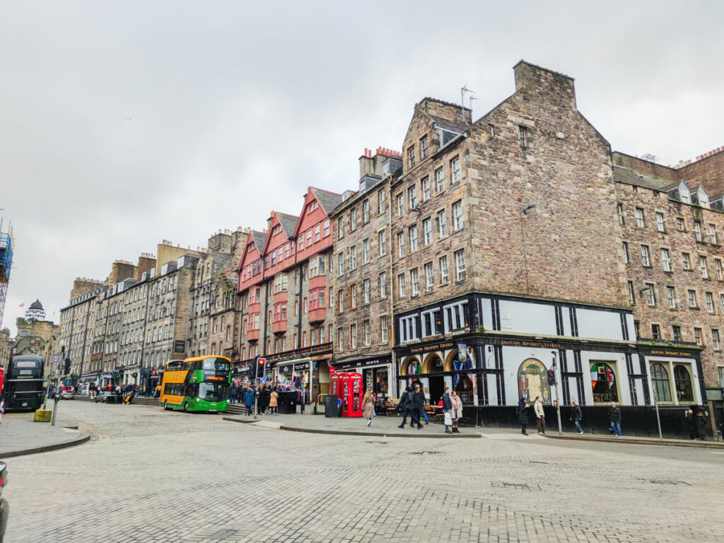 Royal Mile, najljepša ulica u Edinburghu.